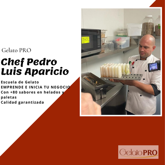 Gelato PRO Chef Pedro  Luis Aparicio